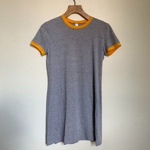 American Apparel Ringer T-Shirt Dress